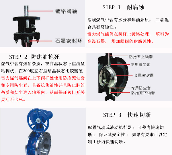 MD343H蜗轮煤气蝶阀_除焦油煤气蝶阀